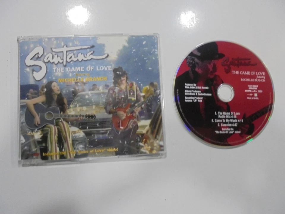 Santana CD Single Europa The Game Of Love 2002 - Bild 1 von 1