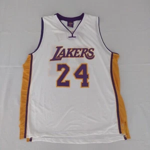 Camiseta Kobe Bryant Hombre XL Lakers Blanca Grapas Centro Promo SGA a14 - Imagen 1 de 12