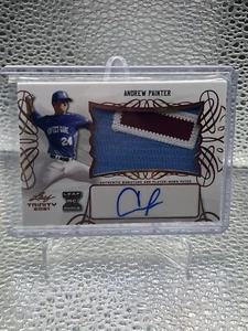 2021 Leaf Trinity Patch Auto Letter Andrew Painter Phillies - Bild 1 von 1