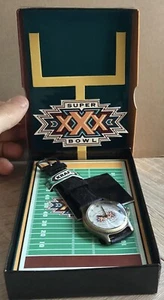 New in Box Super Bowl XXX (30) Cowboys vs. Steelers 1996 Watch Men/Boys-Kraft - Picture 1 of 2