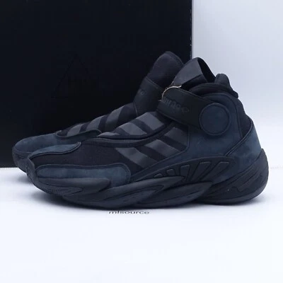 adidas x Pharrell Williams Men's 0 To 60 Human Race Basketball Shoe GX2486 Black - Image 1 of 4