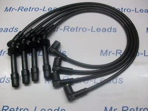 SCHWARZ 8 MM LEISTUNG ZÜNDLEITUNGEN C20XE 2.0 ASTRA CAVALIER QUALITÄT HT LEADS - Bild 1 von 4