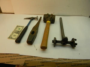 40130 Mixed Lot Shop Hammers; Machinist, Mechanic, Metal working - Picture 1 of 9