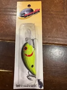 Pre-Pradco Bandit 200 Crankbait - Yellow Pack - Chartreuse Black Scales - 282 - Bild 1 von 1