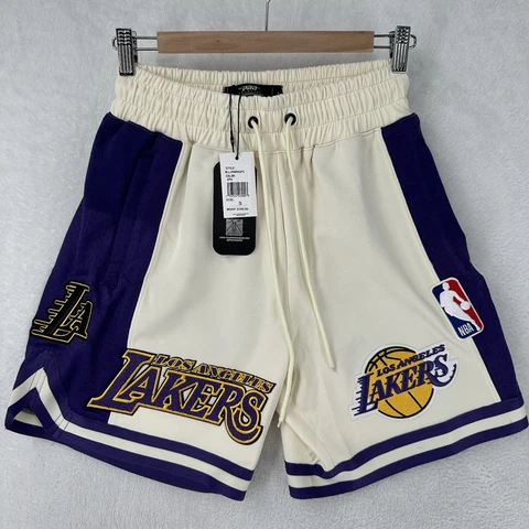 Pro Standard Shorts Mens Small Los Angeles Lakers NBA Patch Mesh Active $100 Cover