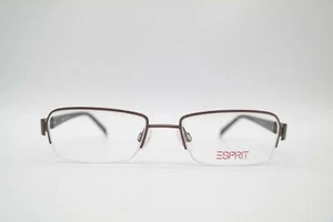ESPRIT ET9379 Bronze Braun halbrand Brille Brillengestell eyeglasses Neu - Picture 1 of 6