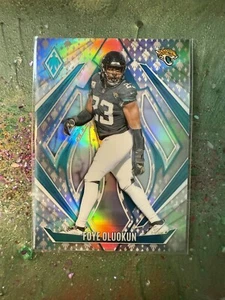 2024 Phoenix Football Foye Oluokun Silver Wave Prizm - Picture 1 of 3