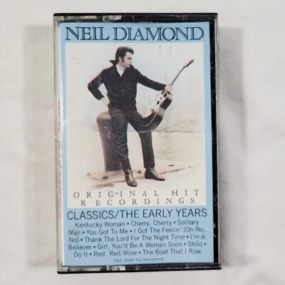 Neil Diamond Classics The Early Years Cassette Tape 1983 Columbia Kentucky Woman - Image 1 of 4