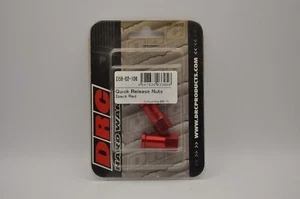 Tuercas de liberación rápida de hardware DRC color rojo nuevo de lote antiguo - Imagen 1 de 1