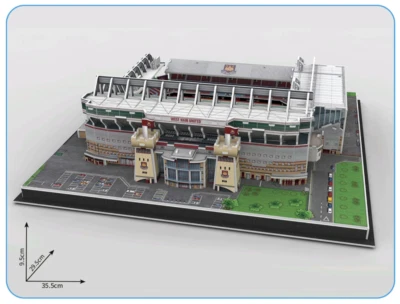 Memorabilia rompecabezas estadio 3D West Ham Boleyn Ground Upton Park Foto 1 de 4