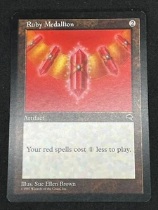 Magic the Gathering MTG Rubinmedaillon Artefakt Sturm selten - Bild 1 von 2