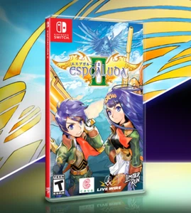 Tarjeta Dorada Espgaluda II 2+ #222 Nintendo Switch Edición Limitada #155 LRG Nueva Precintada - Imagen 1 de 9