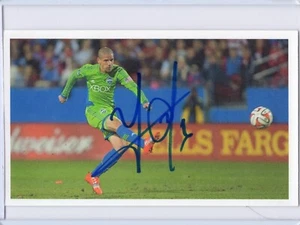 OSVALDO ALONSO MLS Sounders Auto Autographed Signed 3x5 Index Card - Picture 1 of 1