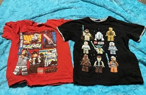 lego star wars shirt lot bundle child small 2009 2010 - Picture 1 of 8