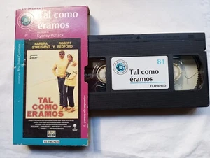 TAL COMO ERAMOS CINTA VHS TAPE BARBRA STERISAND- ROBERT REDFORD-SYDNEY POLLACK - Imagen 1 de 4