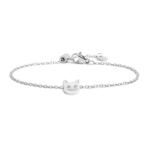 MARLU' BRACCIALE GATTO ACCIAIO 18BR088 - Foto 1 di 2