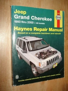 1993-2000 JEEP GRAND CHEROKEE SERVICE MANUAL SHOP BOOK HAYNES REPAIR 94 95 96 97 - Picture 1 of 2
