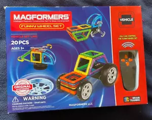 Magformers 20-Piece Funny Wheel Set Vehicle Set Line - NIB - Picture 1 of 6