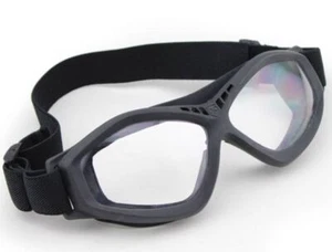 Eye Safety & Protective Airsoft Goggles Paintball Military Cycling Clear Glasses - Picture 1 of 5