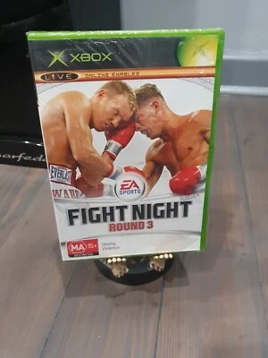 AUS PAL Fight Night Round 3 Boxing Xbox Original NEW & SEALED (2006) - Image 1 of 4