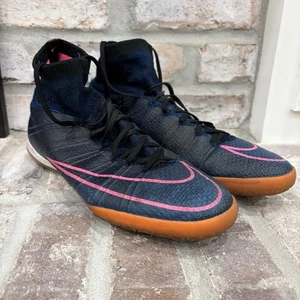 Men’s Sz 9 Nike Mercurial X Proximo IC 'Black Blue Pink' 718774-006 Soccer READ - Picture 1 of 18