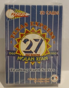 1993 Pacific Nolan Ryan Texas Express 30 Card Complete Set Factory Sealed Origin - Picture 1 of 22