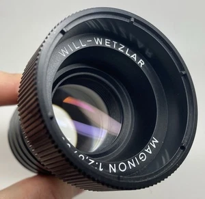 Lot Will Wetzlar Maginon 85mm f/2.8 Projector Lens (like Benoit Berthiot, Cinor) - Bild 1 von 5
