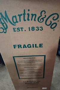 20" x 9" x 47" CARDBOARD BOX - SINGLE GUITAR BOX - Picture 1 of 1