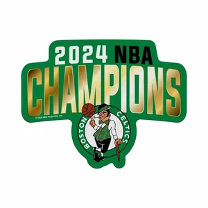 NBA Basketball Boston Celtics 2024 NBA Champions Shape Cut Pennant - Home and... - Bild 1 von 3