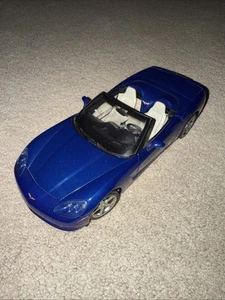Autoart Corvette C6 1/18 Diecast Modelo Coche Azul #875/6000 SIN CAJA - Imagen 1 de 11