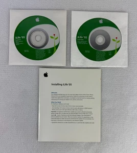 Apple iLife ‘05 DVD Software Suite (2 Discs + Guide) for Mac OS - Afbeelding 1 van 3