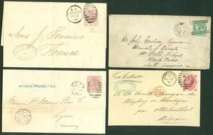Queen Victoria surface print 3x covers & 1 front - Picture 1 of 2