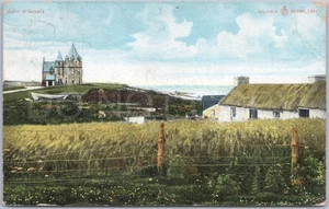 Artistic Vintage Postcard John o' Groats Landscape Scotland - Picture 1 of 2