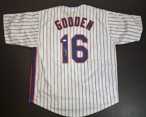 Doc Gooden Signed Mets Jersey XL – JSA COA – 1985 Cy Young & Triple Crown - Picture 1 of 6