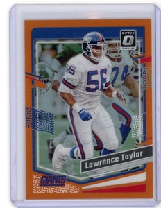 Panini Donruss Optic Orange Prizm 2023/249 Lawrence Taylor #145 Salón de la fama - Imagen 1 de 2