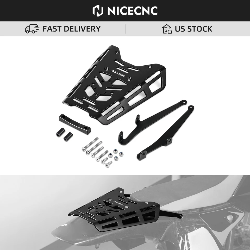 Комплект задних багажных кронштейнов для Suzuki DRZ400S DRZ400SM 2000-2025 NICECNC - Изображение 1 из 4