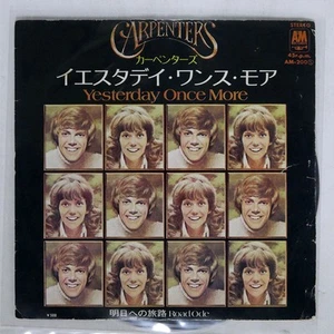 CARPENTERS YESTERDAY ONCE MORE A&M AM200 Japan VINYL 7 - Picture 1 of 1