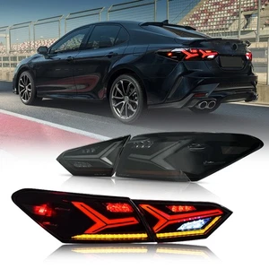 Luces traseras LED para Toyota Camry 2018-2024 montaje de lámpara de humo trasera estilo cordero - Imagen 1 de 17