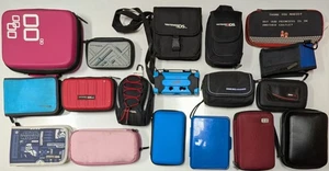 Lote de 18 Bolsas de Transporte Estuche de Viaje Diferentes Nintendo DS, 3DS, GBA Gameboy Advance - Imagen 1 de 3