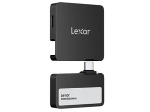Lexar 2TB Professional Go USB 3.2 Gen 2 Portable SSD with Hub  LSL400S002T-RNBNU - Picture 1 of 3