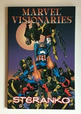 Marvel Visionaries JIM STERANKO 2002 tpb, NICE, Capt. America, X-Men, more!