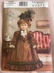 Vogue Craft 7098 18" Doll Clothing Sewing Pattern American Girl New uncut - Picture 1 of 2