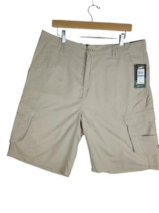 Cargo shorts O'Neill light khaki Beige Tan sz 36 6 Utility Pockets Lightweight - Picture 1 of 15