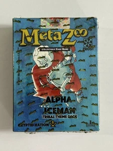2020 Metazoo KICKSTARTER Cryptid Nation Alpha Ice Man Tribal Theme Deck Sealed - Picture 1 of 2