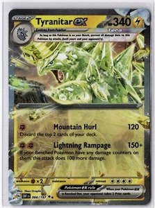 Tyranitar EX #66/197 Double Rare | Pokemon TCG - Obsidian Flames | NM - Picture 1 of 2