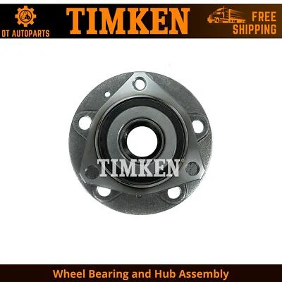 Conjunto de cojinete de rueda y buje delantero Timken para Volkswagen GTI 2006-2010 tracción delantera Foto 1 de 4