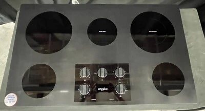 Whirlpool WCE55US6HB 36" Cocina Eléctrica con Quemadores de 5 Elementos, Vidrio Cerámico Foto 1 de 4