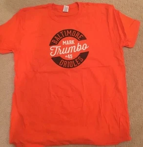 Mark Trumbo Baltimore Orioles 6/25 SGA Stadium Giveaway T-Shirt Medium - Picture 1 of 3