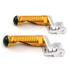 Gold MPRO Front 25mm Lowering Foot Pegs For MT-09 Tracer 900 13-17 18 19 20