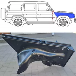 Grembiule parafango anteriore destro modello W460-W461 primo modello prezzo per 1 pezzo - Foto 1 di 3